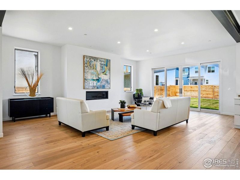 Furnished interior view inside a new home in , Boulder (Image 21).