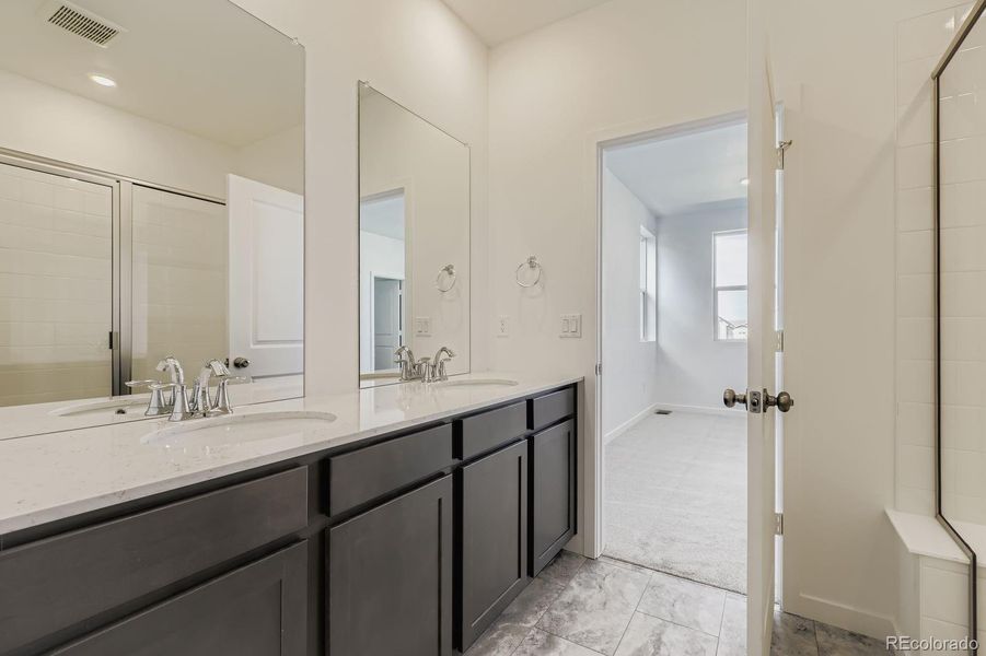 Furnished interior view inside a new home in Sky Ranch: Parkside Collection, Watkins (Image 6).