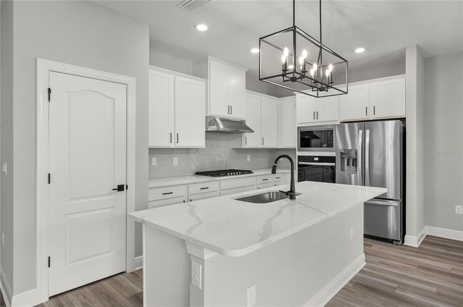 Furnished interior view inside a new home in , Kissimmee (Image 3).