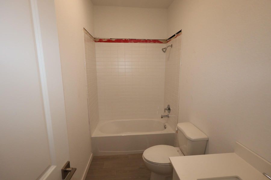 Hall bath - still under construction! Hall bath - still under construction!