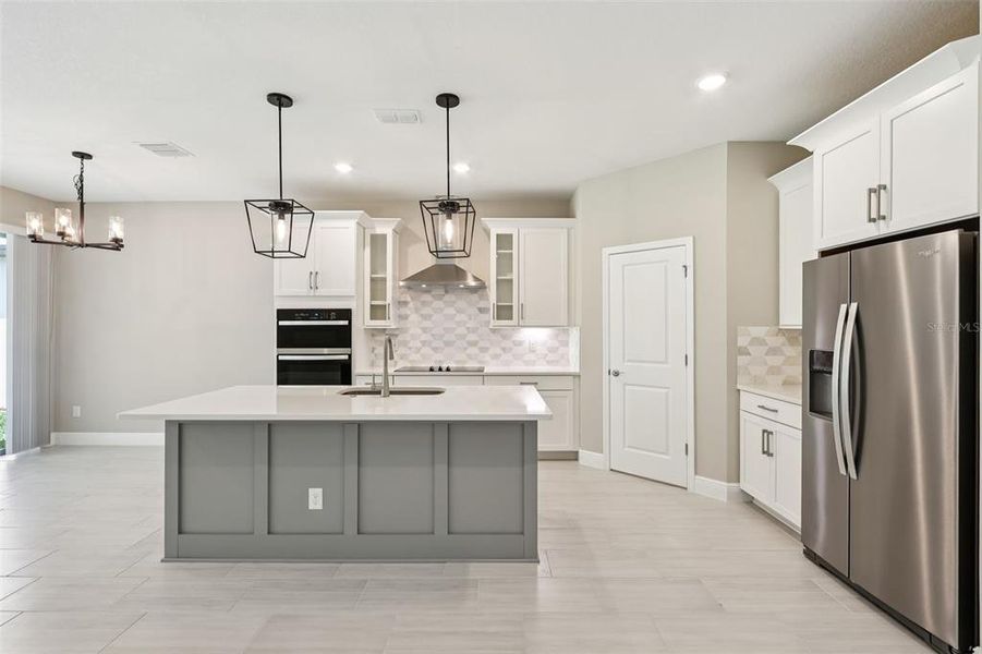 Furnished interior view inside a new home in Legends Preserve - Signature Series, Daytona Beach (Image 9).
