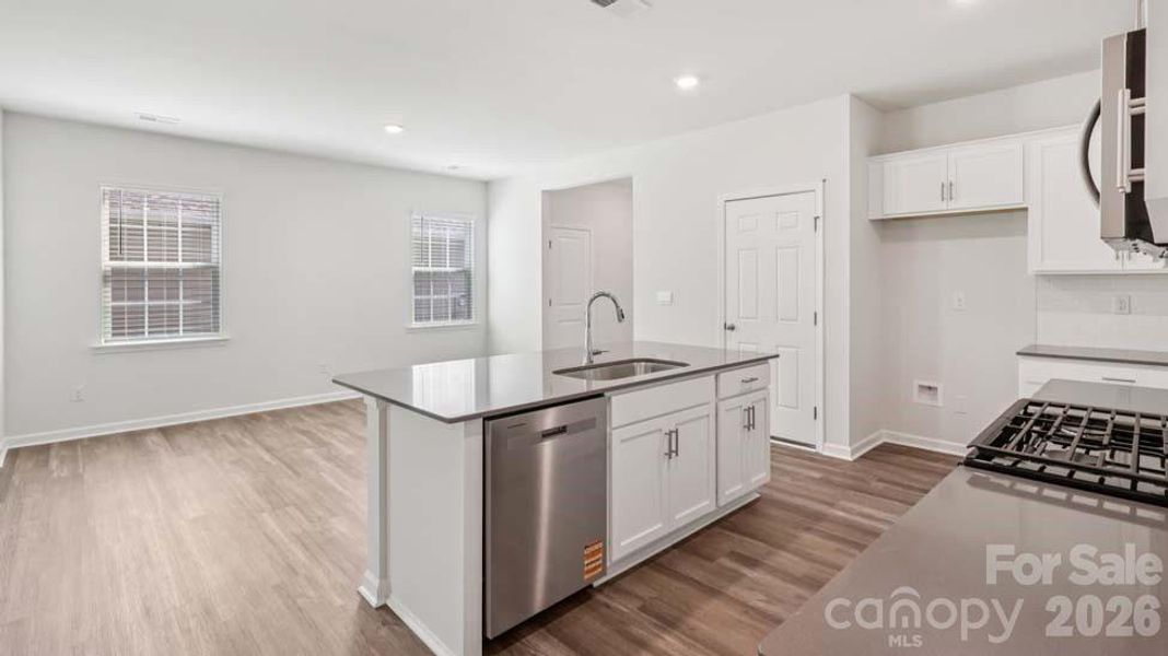 Furnished interior view inside a new home in Wallace Springs, Statesville (Image 6).