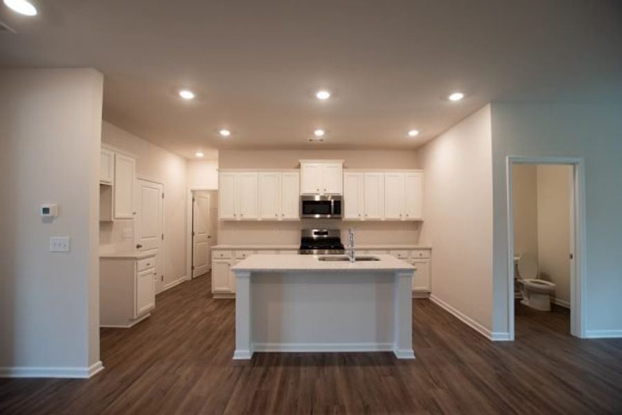 Representative furnished interior of a home built from the Waterford by Piedmont Residential in Villages at Cedar Hill, Dallas (Image 5).