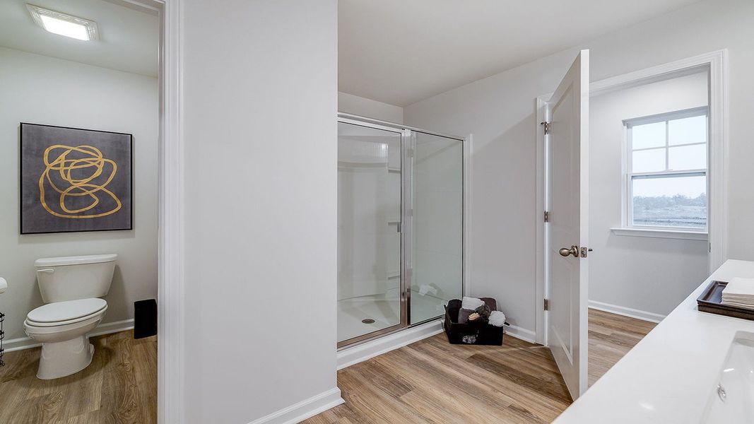 Furnished interior view inside a new home in The Lakes at North Glynn, Brunswick (Image 26).