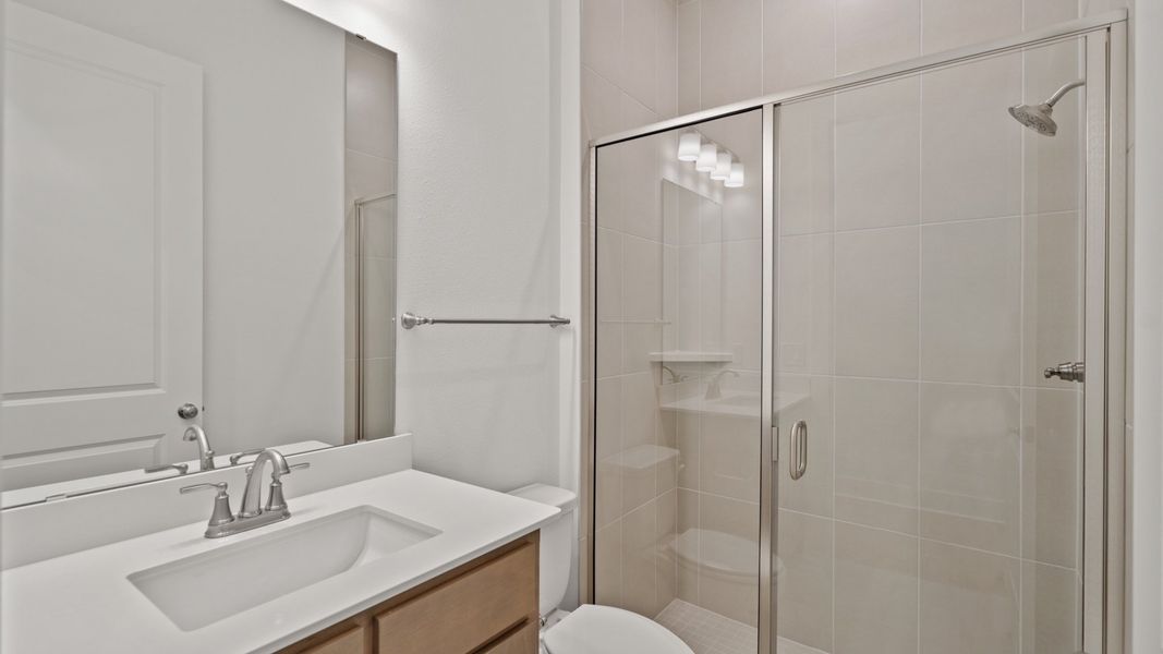 Furnished interior view inside a new home in Reserve at Berry Bay, Wimauma (Image 12).