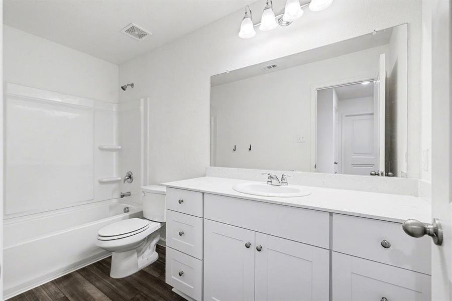 Furnished interior view inside a new home in , Princeton (Image 10).