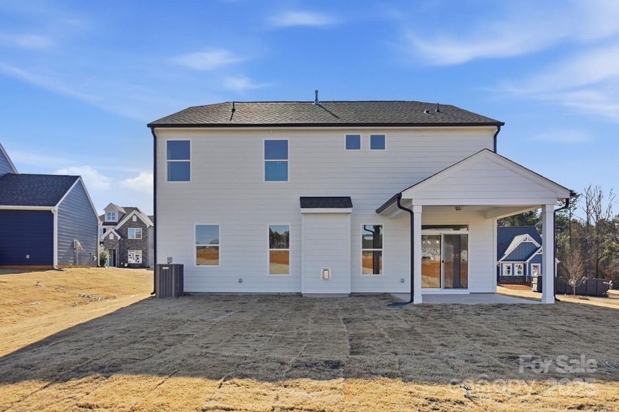 Exterior details and patio area of a home in Carrington, Stanley (Image 25).