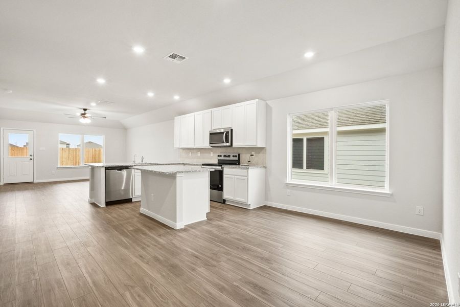 Furnished interior view inside a new home in Swenson Heights, Seguin (Image 9). Furnished interior view inside a new home in Swenson Heights, Seguin (Image 9).