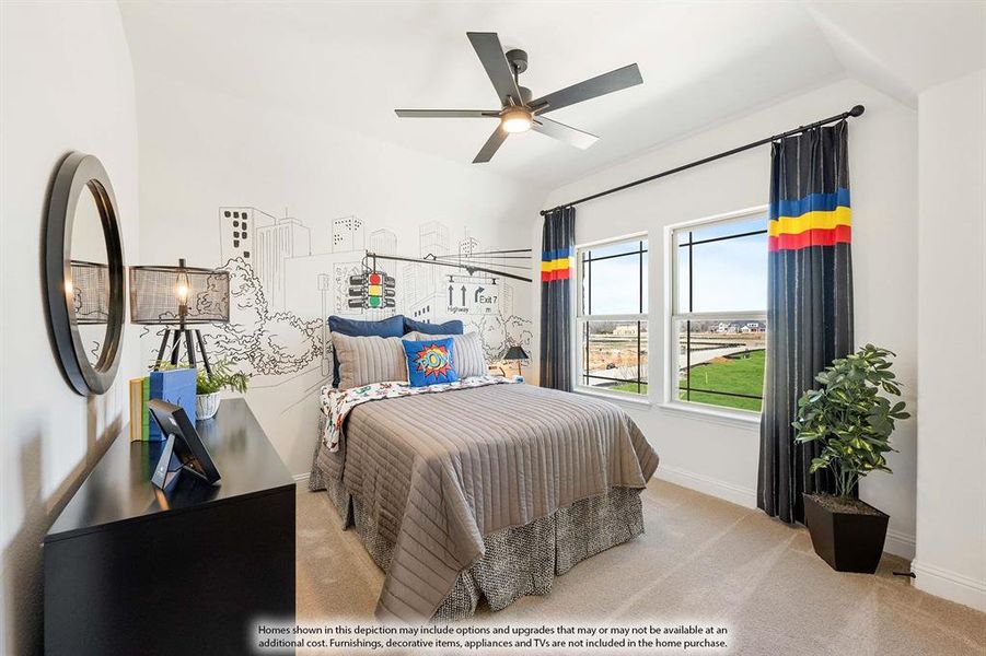 Furnished interior view inside a new home in Star Ranch, Godley (Image 31).