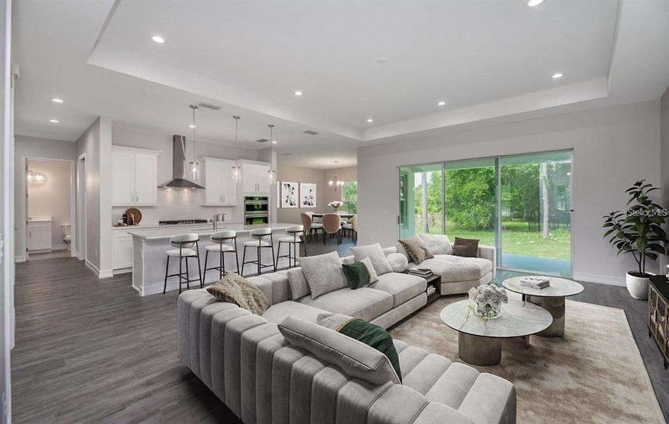 Furnished interior view inside a new home in Southern Hills Plantation, Brooksville (Image 14).