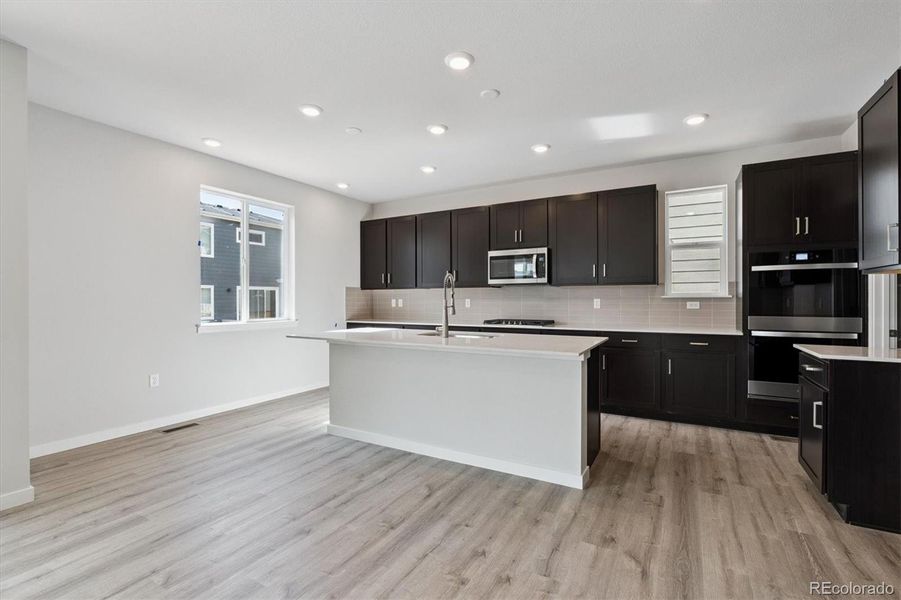Furnished interior view inside a new home in Floret Collection at Parkdale Commons, Lafayette (Image 10).