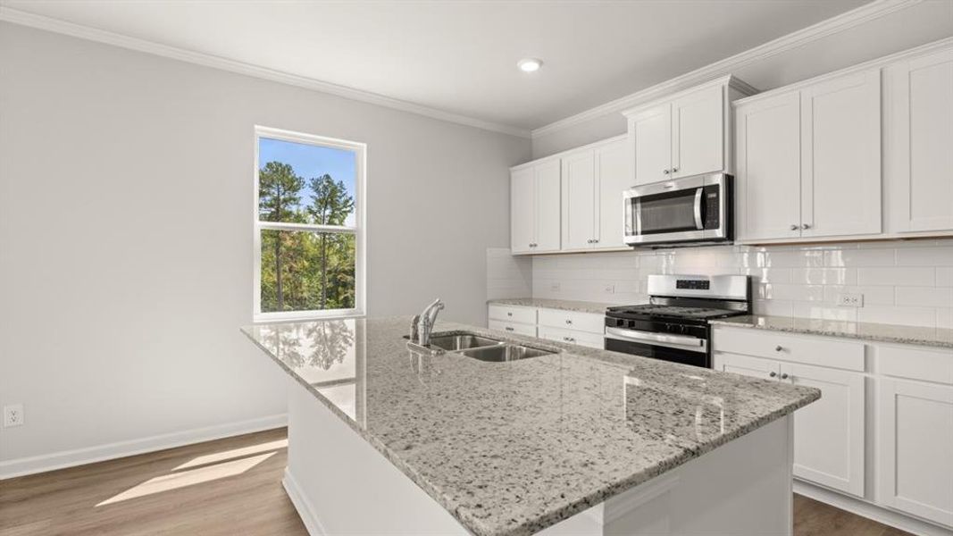 Furnished interior view inside a new home in Sheffield Highlands, Dallas (Image 6).