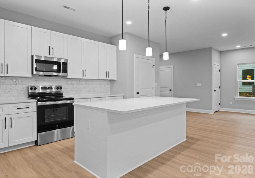 Furnished interior view inside a new home in , Charlotte (Image 6).