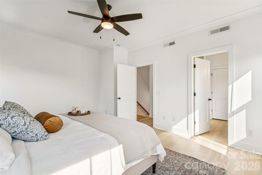 Furnished interior view inside a new home in , Charlotte (Image 28).