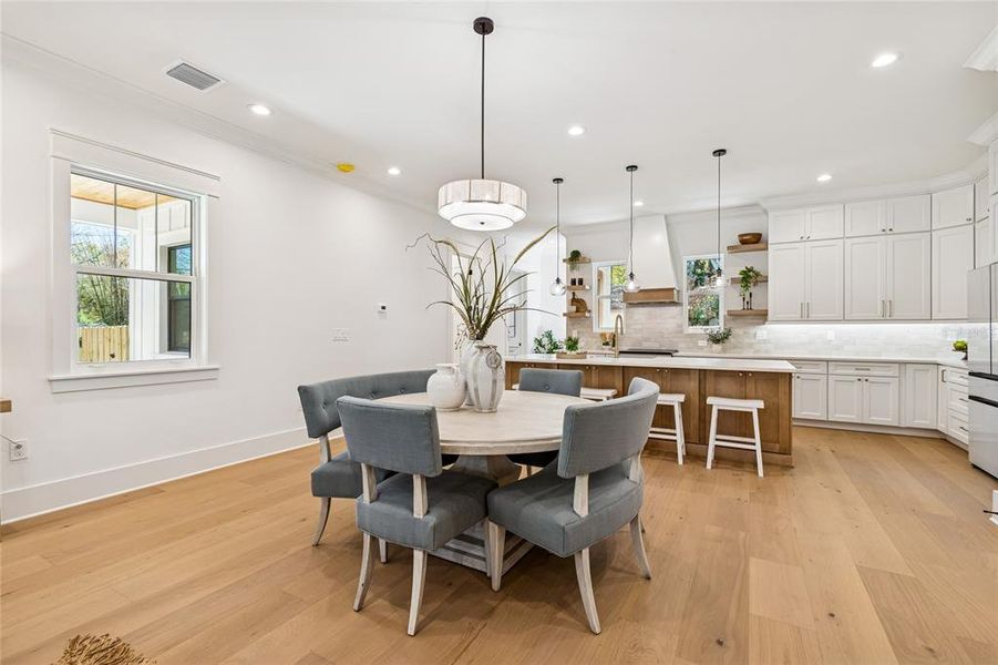 Furnished interior view inside a new home in , Tampa (Image 53). Furnished interior view inside a new home in , Tampa (Image 53).