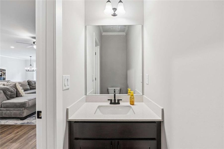 Furnished interior view inside a new home in , Covington (Image 6).