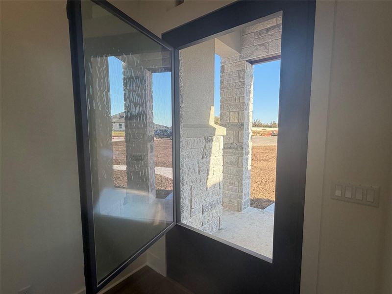 In-progress construction of a new home in Leander Estates, Leander, TX (Image 25).