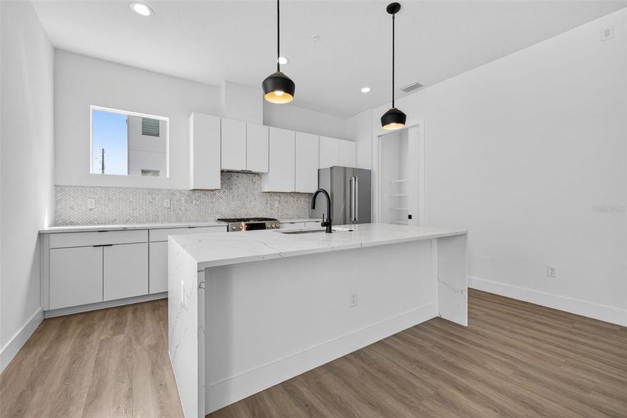 Furnished interior view inside a new home in , St. Petersburg (Image 13).