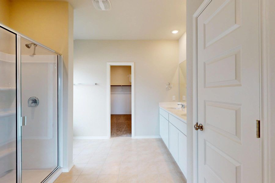 Furnished interior view inside a new home in Carillon, Manor (Image 13).