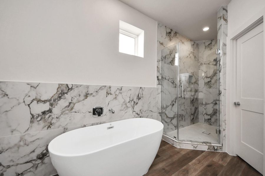 Furnished interior view inside a new home in , Houston (Image 36).