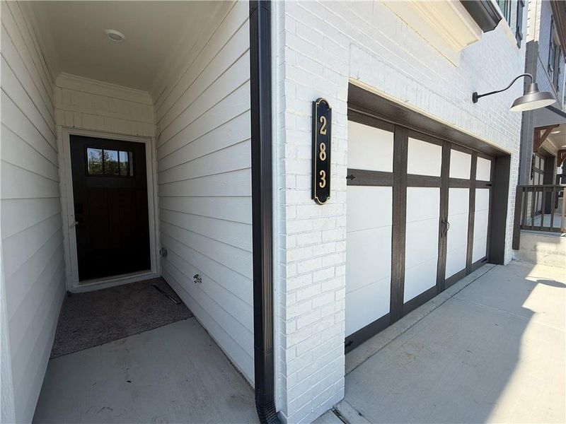 Exterior details and patio area of a home in The Towns at Auburn Station East, Auburn (Image 3).