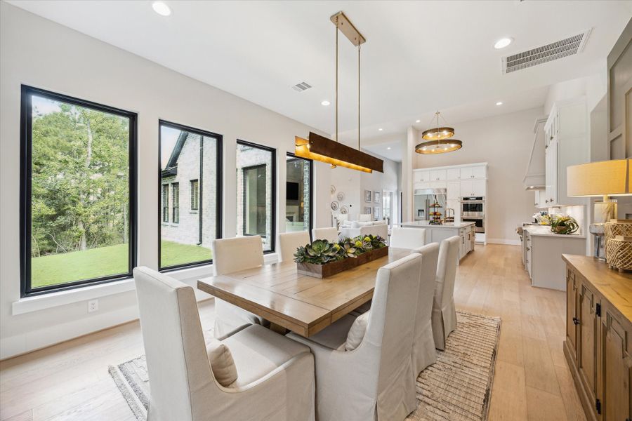 Furnished interior view inside a new home in High Meadow West and Estates, Montgomery (Image 14).
