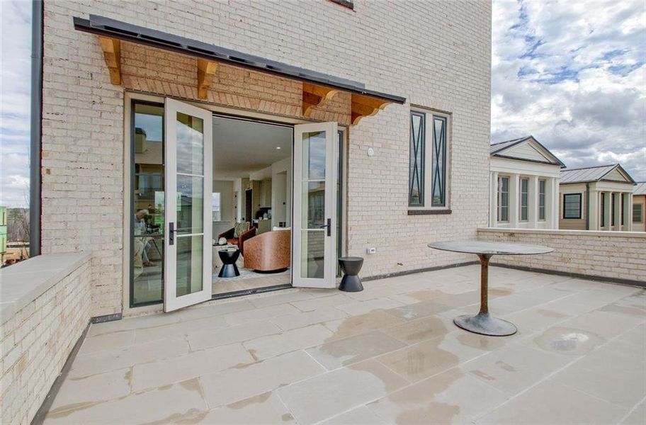 Exterior details and patio area of a home in , Fayetteville (Image 25).