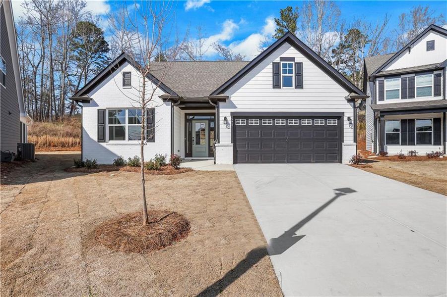 Front exterior of a new home in Marble Tree, Ball Ground, GA, highlighting curb appeal (Image 2).