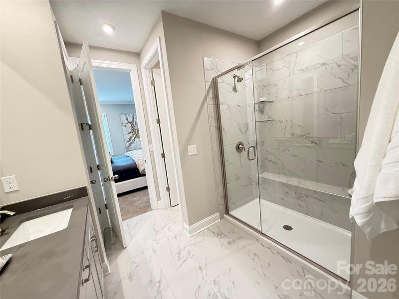 Primary Bathroom with Spa Shower