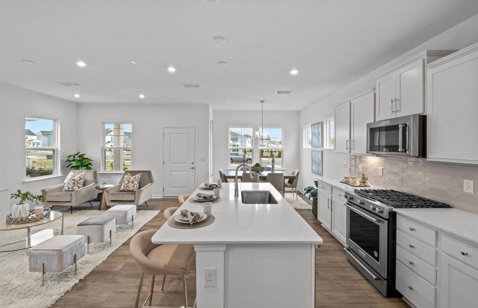 Beautiful Open Kitchen