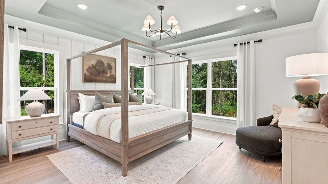 Representative furnished interior of a home built from the Vanderbilt by Pulte Homes in Fishers Wood, Columbia (Image 50).
