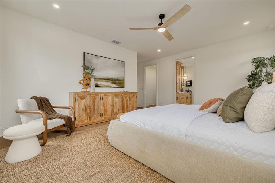 Furnished interior view inside a new home in , St. Petersburg (Image 16).