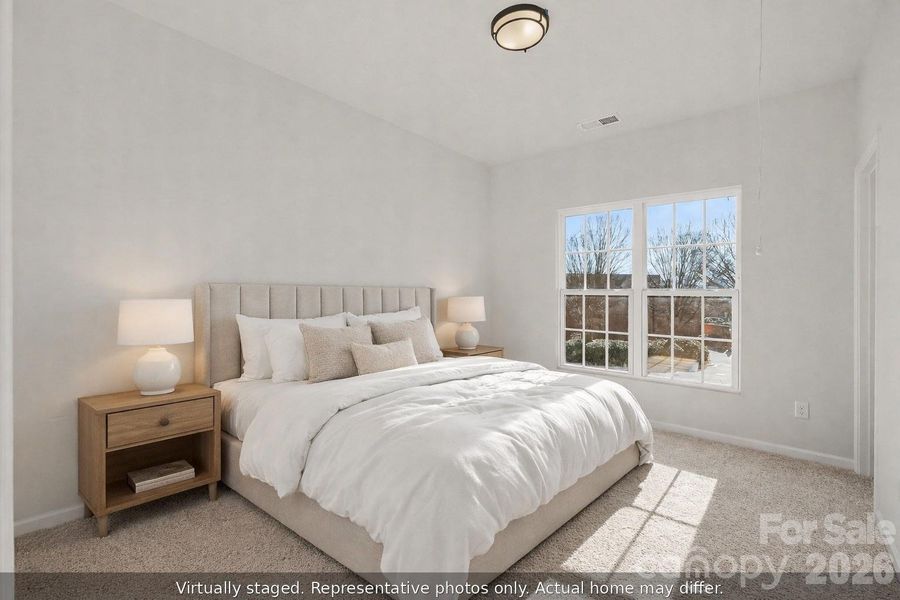 Furnished interior view inside a new home in , Charlotte (Image 7).