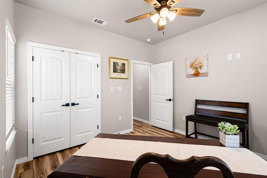 Furnished interior view inside a new home in , Sunset (Image 37).