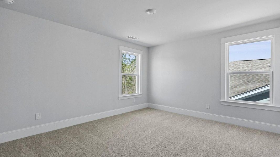 Spacious, unfurnished interior of a new home in Sheep Island, Summerville (Image 17). Spacious, unfurnished interior of a new home in Sheep Island, Summerville (Image 17).