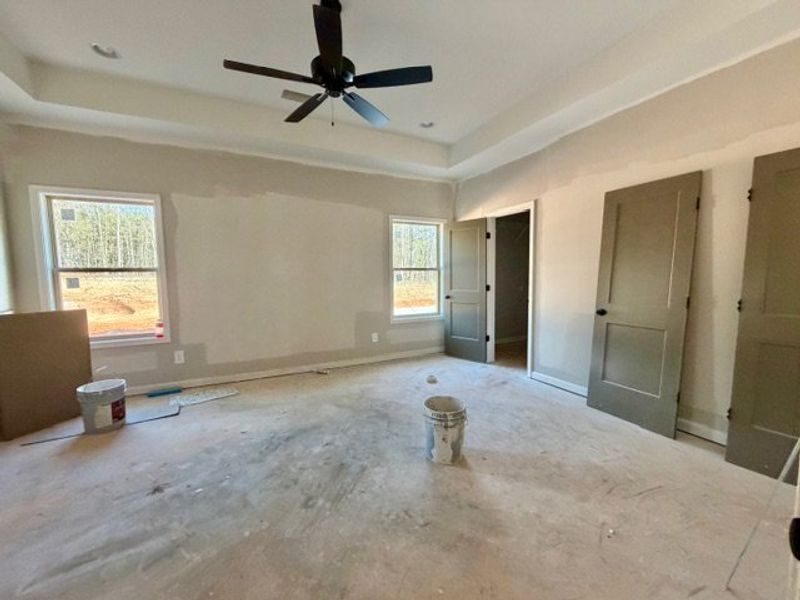 In-progress construction of a new home in Forrest Farms, Greenville, GA (Image 7).