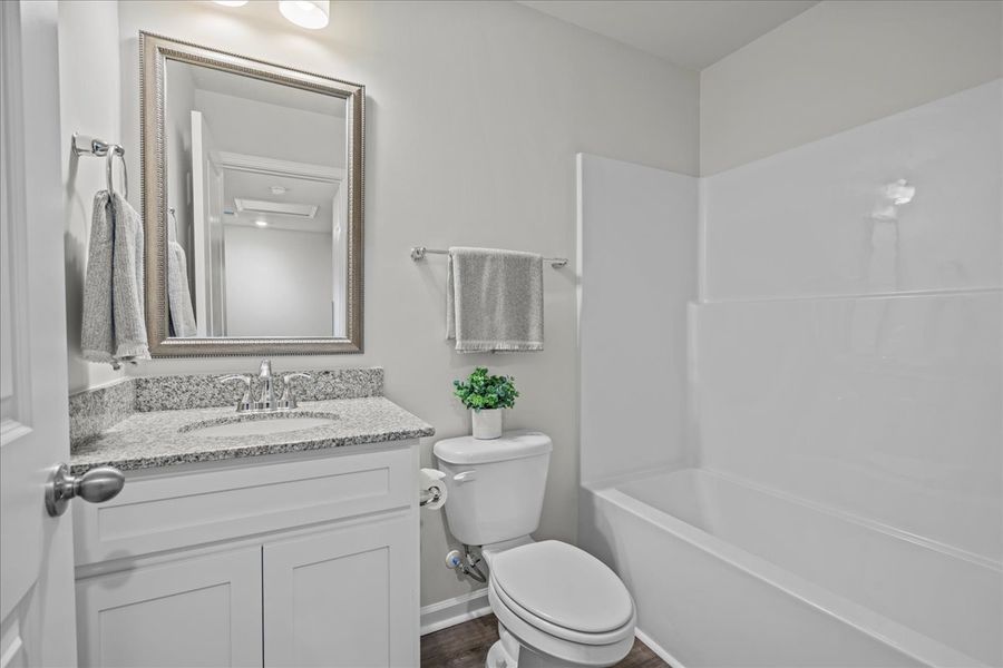 Representative furnished interior of a home built from the Aspen 3 Interior by McGuinn Homes in Liberty Village, Hinesville (Image 18). Representative furnished interior of a home built from the Aspen 3 Interior by McGuinn Homes in Liberty Village, Hinesville (Image 18).