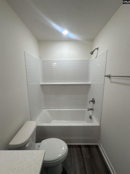 Furnished interior view inside a new home in Piney Woods Bluff, Columbia (Image 3). Furnished interior view inside a new home in Piney Woods Bluff, Columbia (Image 3).