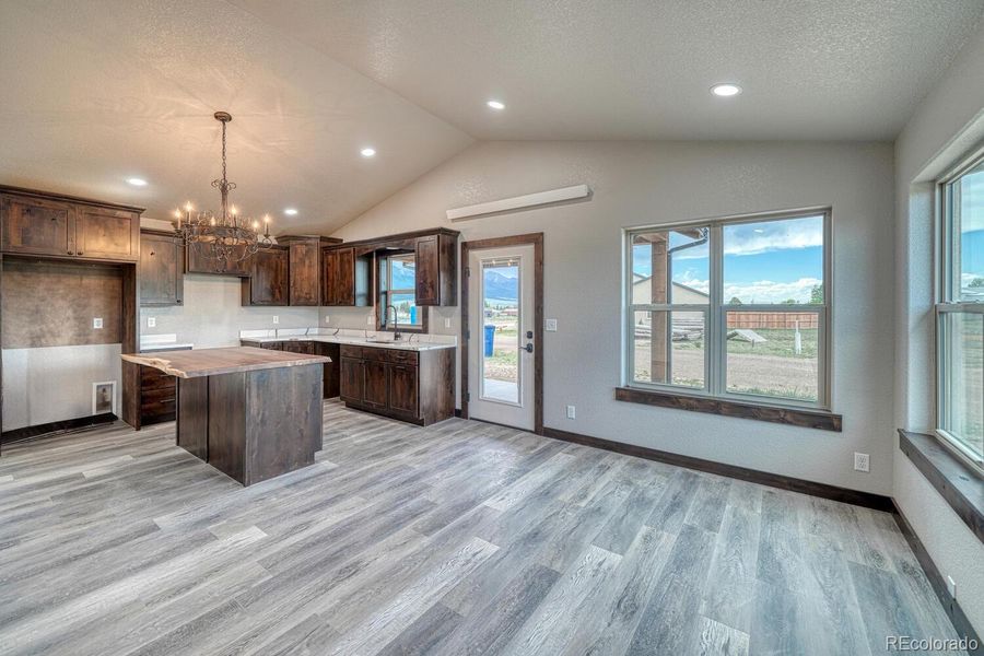 Furnished interior view inside a new home in , Silver Cliff (Image 9).
