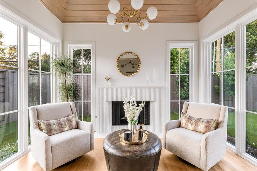 Furnished interior view inside a new home in , Dallas (Image 6). Furnished interior view inside a new home in , Dallas (Image 6).