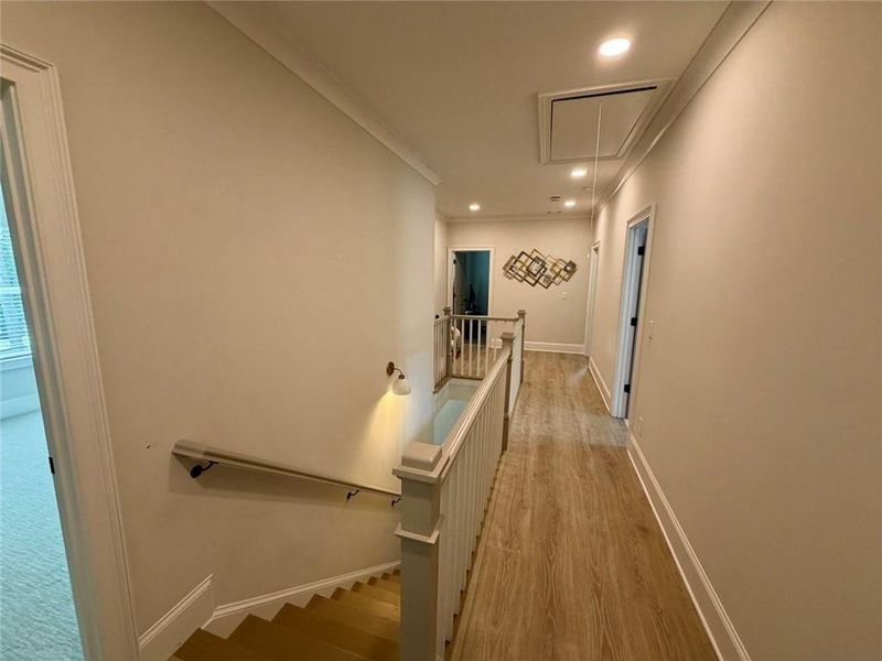 Furnished interior view inside a new home in , Marietta (Image 37).
