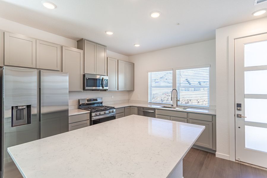 Representative furnished interior of a home built from the Conrad by Lokal Homes in The Vistas at West Mesa, Colorado Springs (Image 6).
