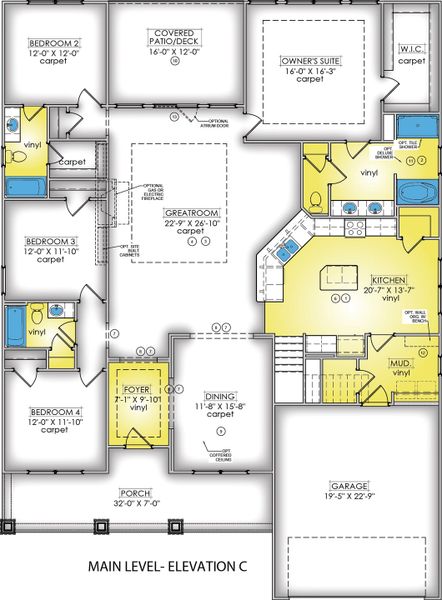 Main Level - Elevation C