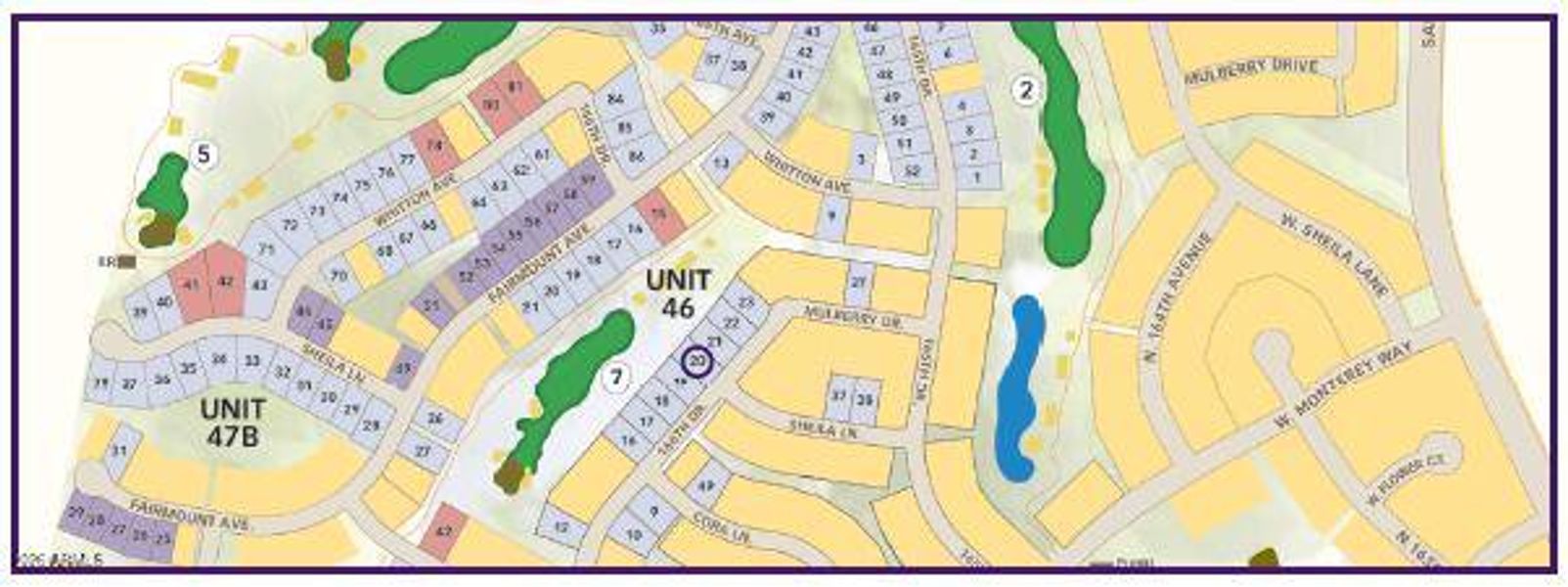Unit 46 Lot 20 Location