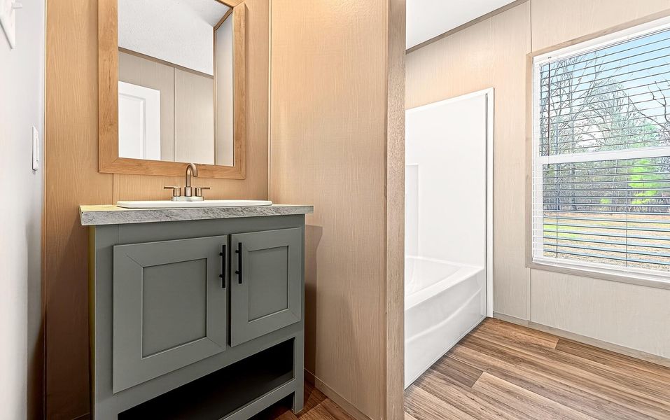 Furnished interior view inside a new home in , Vance (Image 16).