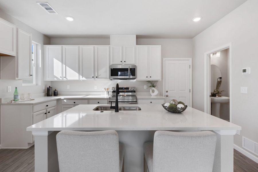 Furnished interior view inside a new home in Spring Valley, Greenwood Village (Image 14).