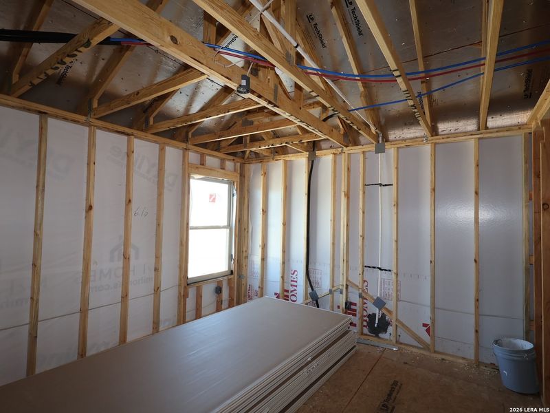 In-progress construction of a new home in Cinco Lakes, San Antonio, TX (Image 25). In-progress construction of a new home in Cinco Lakes, San Antonio, TX (Image 25).