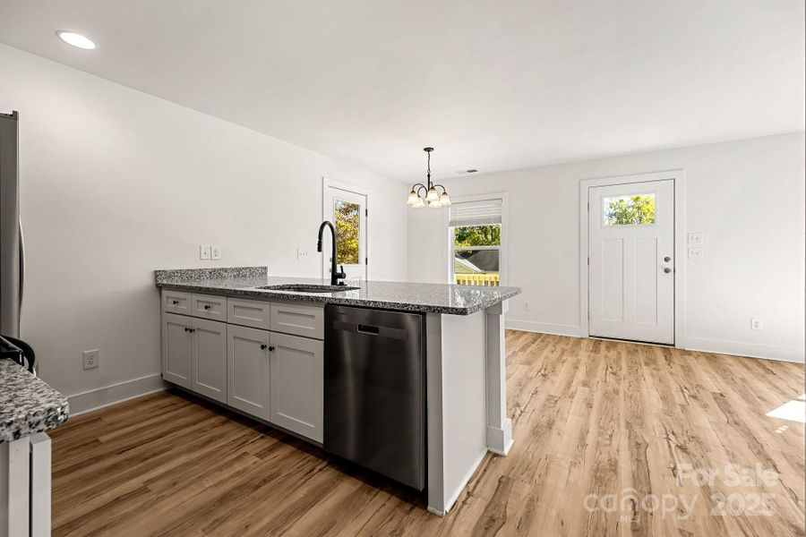 Furnished interior view inside a new home in , Maiden (Image 3).