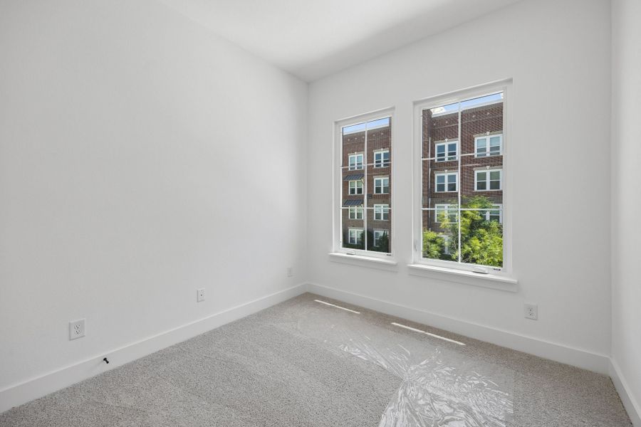 Spacious, unfurnished interior of a new home in Newman Village Townhomes, Frisco (Image 30).