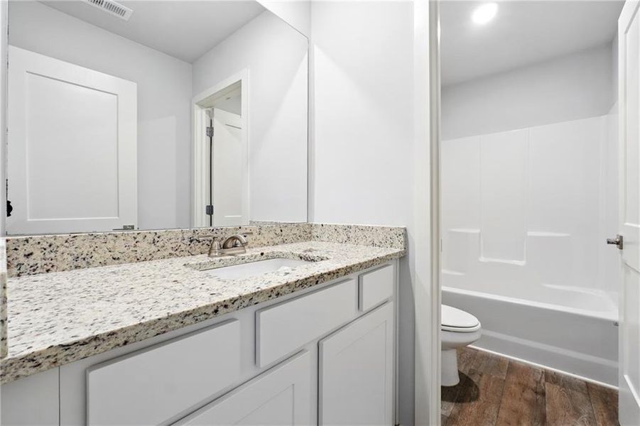 Furnished interior view inside a new home in Twin Oaks, Villa Rica (Image 3).